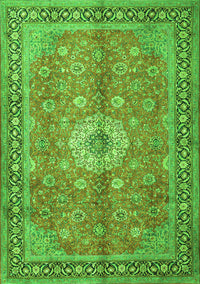 Persian Green Traditional Rug, tr1326grn