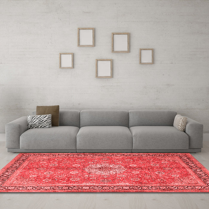Traditional Red Washable Rugs