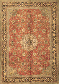 Persian Brown Traditional Rug, tr1326brn