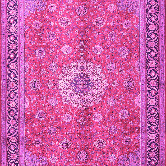 Machine Washable Persian Pink Traditional Rug, wshtr1326pnk