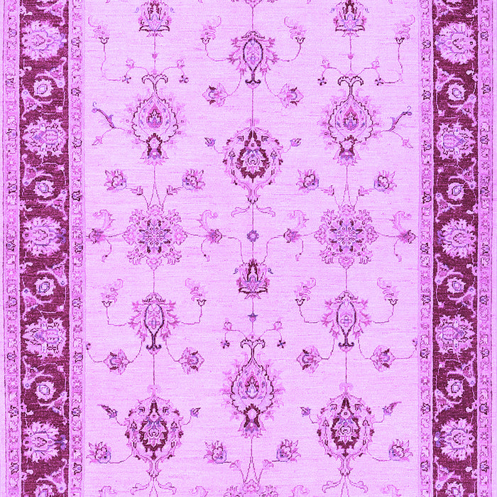 Machine Washable Persian Purple Traditional Area Rugs, wshtr1327pur