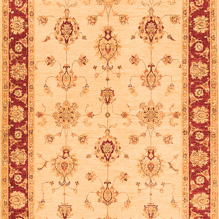 Persian Orange Traditional Rug, tr1327org