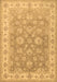 Machine Washable Persian Brown Traditional Rug, wshtr1328brn