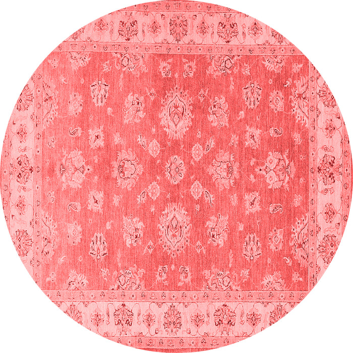 Machine Washable Persian Red Traditional Rug, wshtr1328red