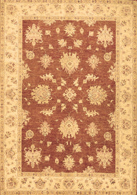 Oriental Brown Traditional Rug, tr1329brn