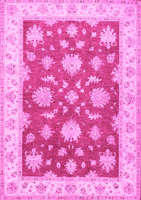 Oriental Pink Traditional Rug, tr1329pnk