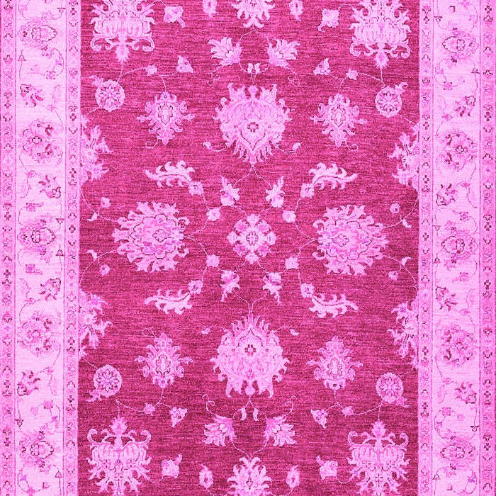 Oriental Pink Traditional Rug, tr1329pnk