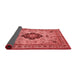 Medallion Red Traditional Area Rugs