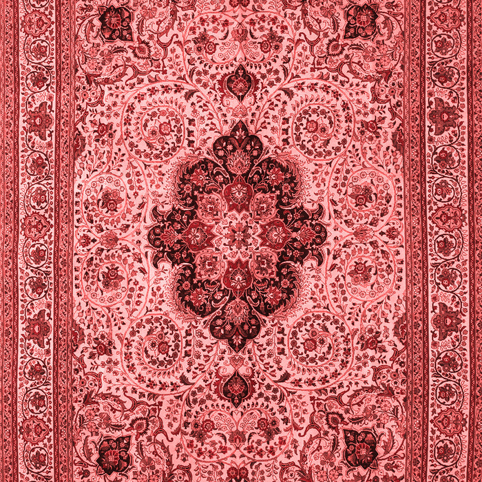 Medallion Red Traditional Area Rugs
