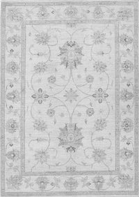 Oriental Gray Traditional Rug, tr1330gry