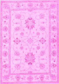 Oriental Pink Traditional Rug, tr1330pnk