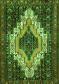 Persian Green Traditional Rug, tr1331grn