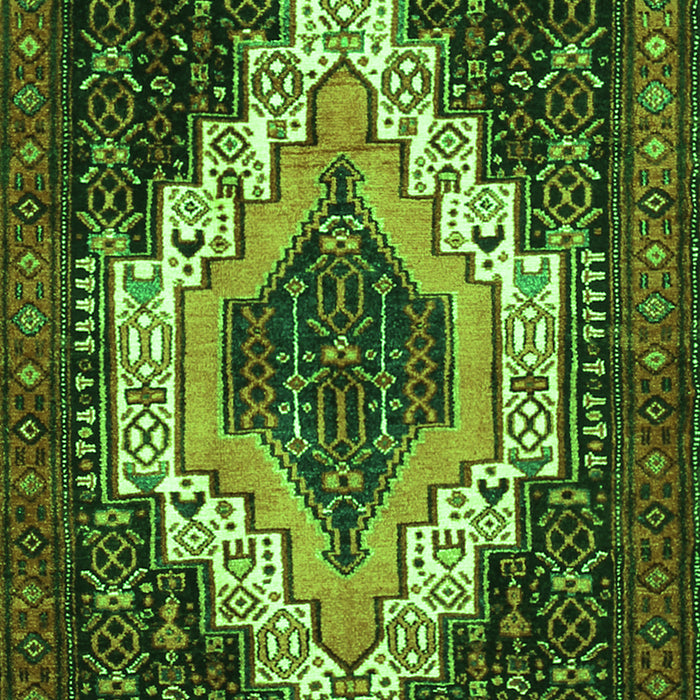 Persian Green Traditional Rug, tr1331grn
