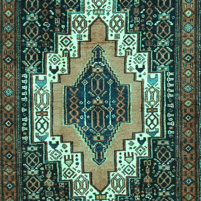 Persian Turquoise Traditional Rug, tr1331turq