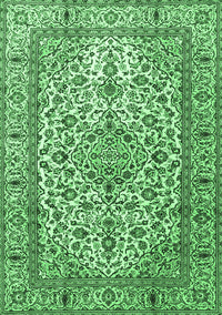 Persian Emerald Green Traditional Rug, tr1332emgrn