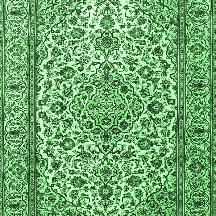 Persian Emerald Green Traditional Rug, tr1332emgrn