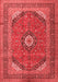 Medallion Red Traditional Area Rugs