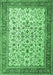 Persian Emerald Green Traditional Rug, tr1334emgrn