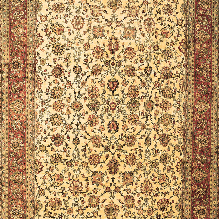 Machine Washable Persian Brown Traditional Rug, wshtr1334brn