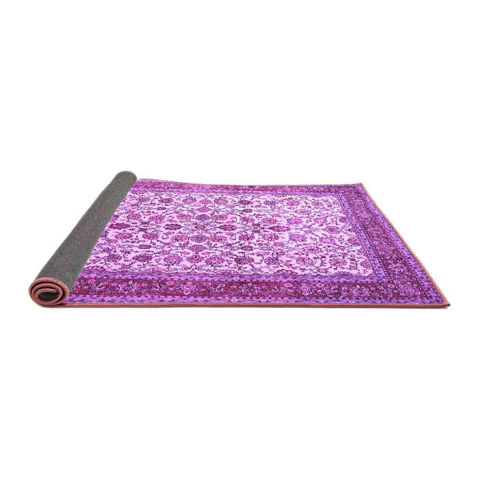 Sideview of Persian Purple Traditional Rug, tr1334pur