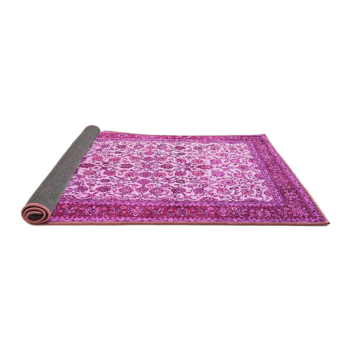 Sideview of Persian Pink Traditional Rug, tr1334pnk