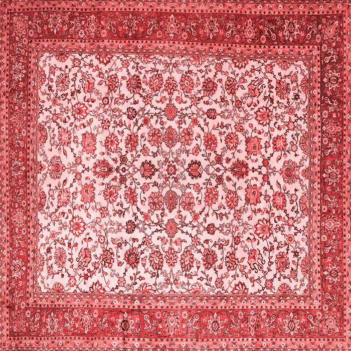 Machine Washable Persian Red Traditional Rug, wshtr1334red