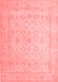 Oriental Red Traditional Area Rugs