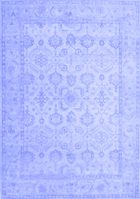 Oriental Blue Traditional Rug, tr1335blu