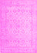 Oriental Pink Traditional Rug, tr1335pnk