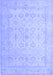 Oriental Blue Traditional Rug, tr1335blu