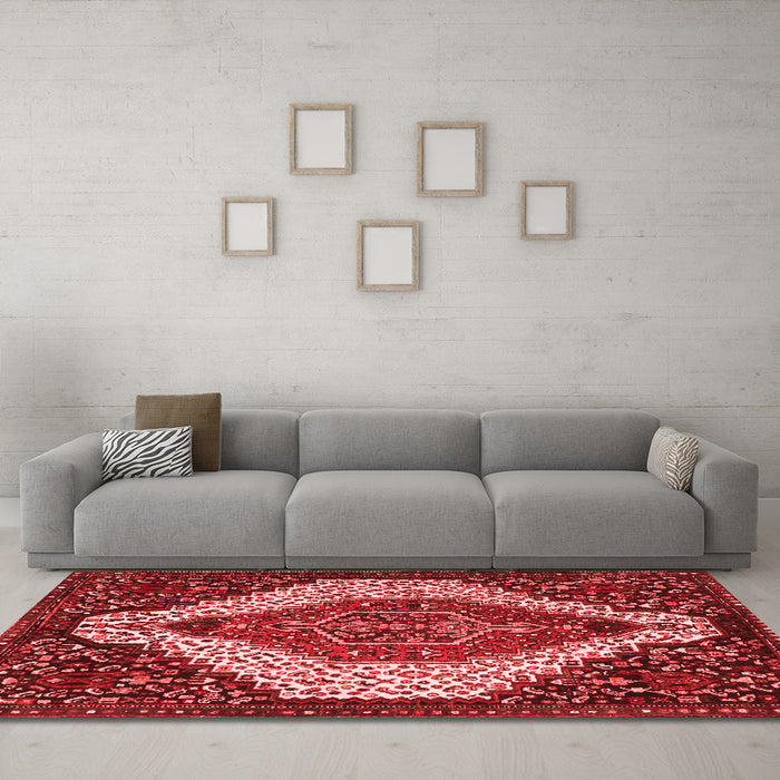 Traditional Red Washable Rugs
