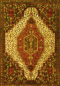 Persian Yellow Traditional Rug, tr1336yw