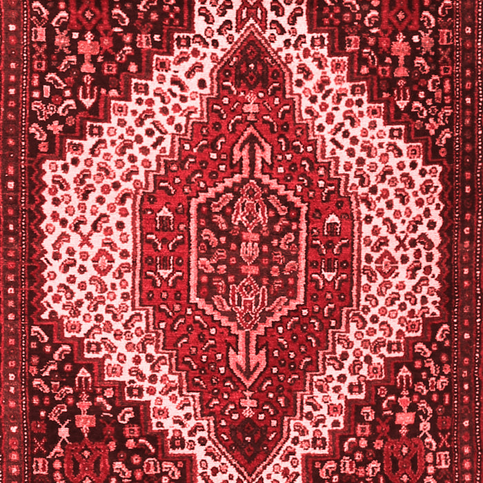 Machine Washable Persian Red Traditional Rug, wshtr1336red