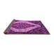 Sideview of Persian Purple Traditional Rug, tr1336pur