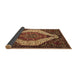 Sideview of Persian Brown Traditional Rug, tr1336brn