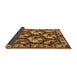 Sideview of Animal Brown Traditional Rug, tr1337brn