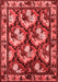 Animal Red Traditional Area Rugs