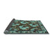 Sideview of Animal Light Blue Traditional Rug, tr1337lblu