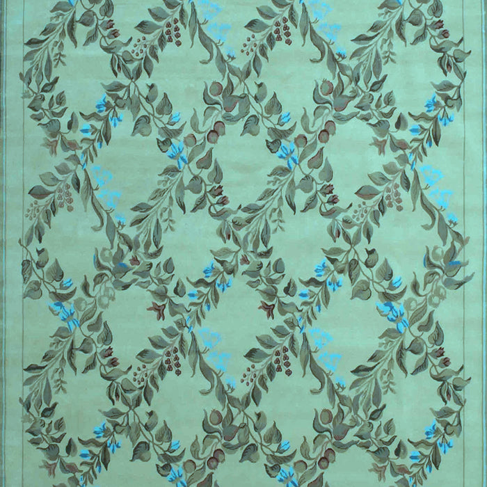 Persian Light Blue Traditional Rug, tr1338lblu