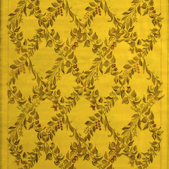 Persian Yellow Traditional Rug, tr1338yw