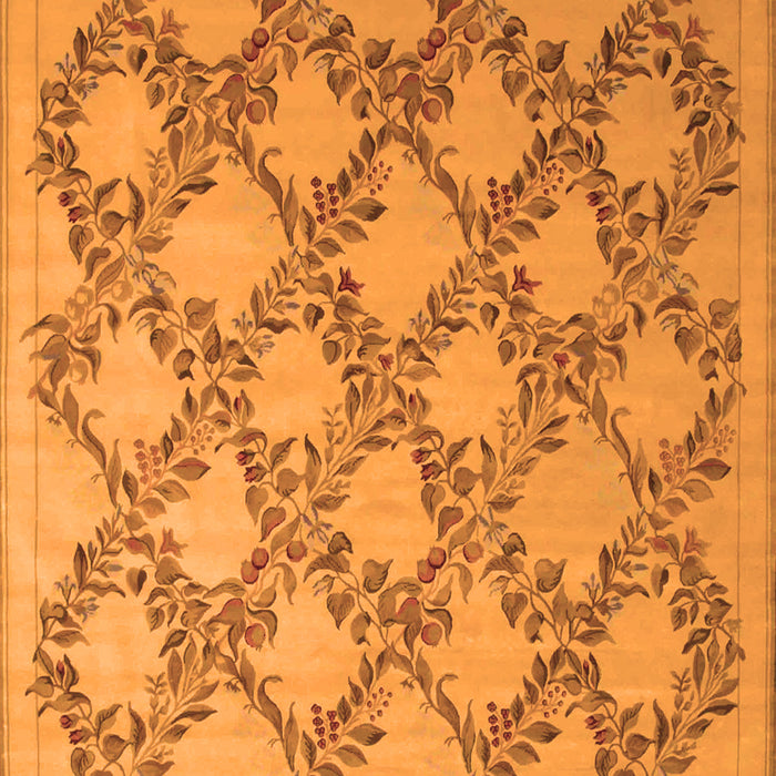 Persian Orange Traditional Rug, tr1338org