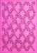 Persian Pink Traditional Rug, tr1338pnk