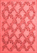 Persian Red Traditional Area Rugs
