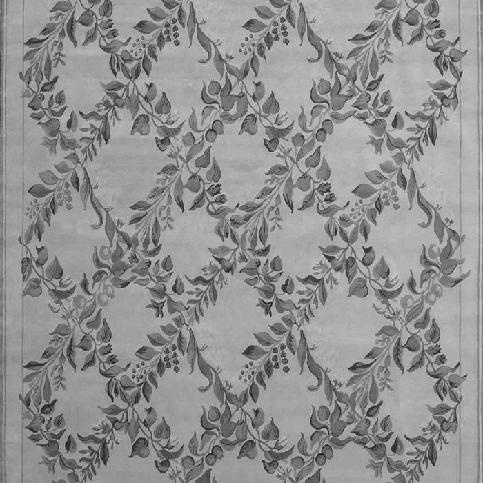 Serging Thickness of Machine Washable Persian Gray Traditional Rug, wshtr1338gry