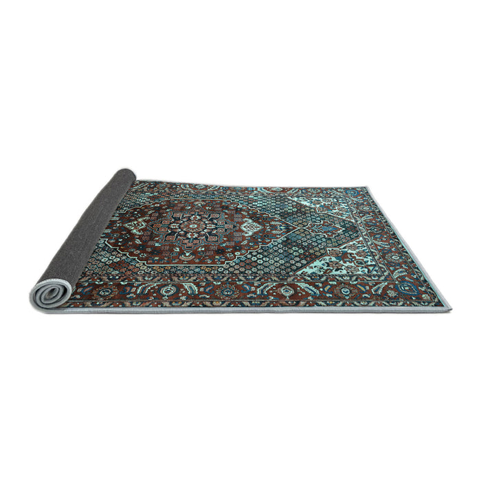 Sideview of Persian Light Blue Traditional Rug, tr1339lblu