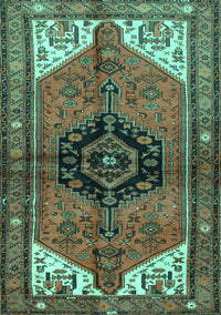 Persian Turquoise Traditional Rug, tr133turq