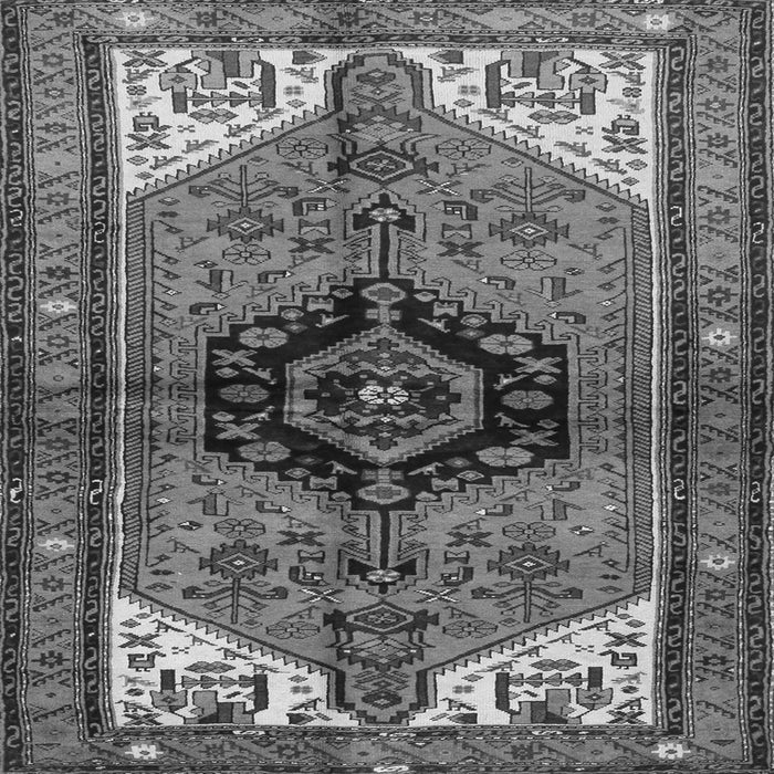 Serging Thickness of Persian Gray Traditional Rug, tr133gry