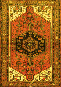 Persian Yellow Traditional Rug, tr133yw