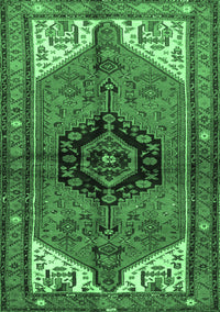 Persian Emerald Green Traditional Rug, tr133emgrn