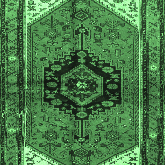 Persian Emerald Green Traditional Rug, tr133emgrn